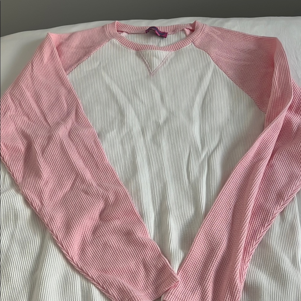 Edikted long sleeve waffle tee